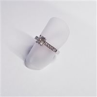 Anello MONILE Donna in Platino Diamante 0.79 Ct AN3144P - AN3144P